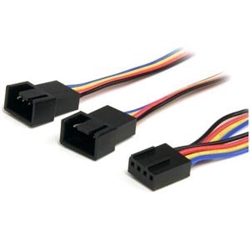 Image 1 of StarTech Fan Cooling Cable FAN4SPLIT12 for $19.60