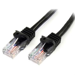 StarTech Cable Cat5 0.5m 45PAT50CMBK for $17.00