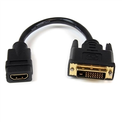 StarTech Adapter HDMI DVI  HDDVIFM8IN for $25.80